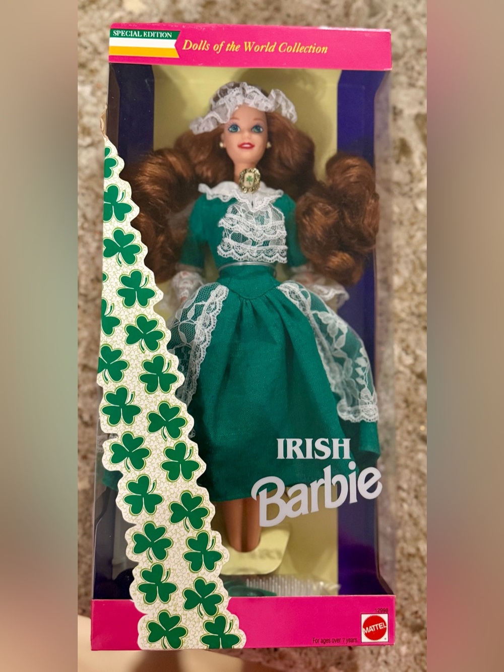Mattel Irish Barbie Doll - NEW